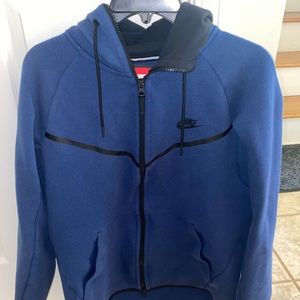 Men’s Nike Sportswear Tech Zip-Up Fleece (Medium)